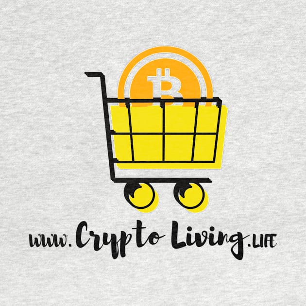 Crypto Living Bitcoin With Website Design 1 by Down Home Tees